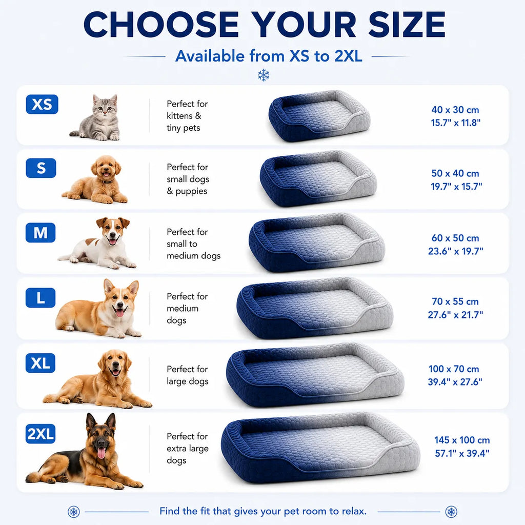 Premium Pet Cooling Mat for Dogs & Cats